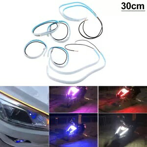 30 Z`[gfC^CjOCg LED XgCvCWP[^CgԂ̃wbhCgp̉F̃fC^CjOCg- 30 cm daytime running light LED stripe indicator light yellow dayt