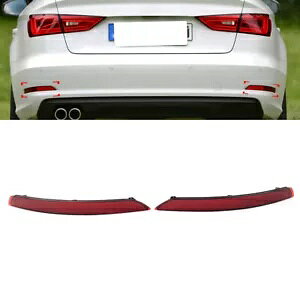 AEfB A3 Z_pAop[tN^[e[CgXgbvu[LԌx- Rear bumper reflector taillight strips brake parking warning for Audi A3 sedan-
