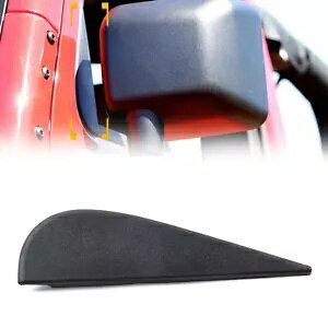 hATCh~[OpAbvPW[vO[ JK 2007-18 09 10- Door Side Mirror Triangle Flag Applique for Jeep Wrangler JK 2007-18 09 10-
