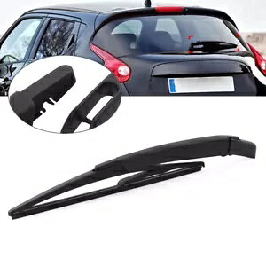 AtgKXCp[A[&[tLbgAY[O2008-2015AubNJ[p- Rear Windshield Wiper Arm & Leaf Kit for Nissan Rogue 2008-2015, Black Car-