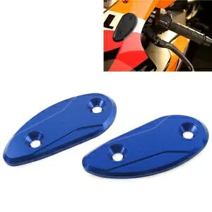 z_ CBR1000RR CBR 1000RR 2008-2017 px[Xv[g̃obN~[ubN u[- Rearview mirror block of base plates for Honda CBR1000RR CBR 1000RR 2008-2017 blue-