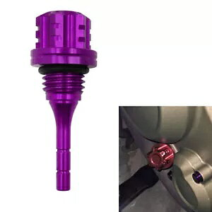 NNP[XICQ[WbhIXAICxCWP[^[Ap[vAGY6 BWS 125CC-p Crankcase Oil Gauge Rod Male, Oil Level Indicator, Purple, for GY6 BWS 125CC-