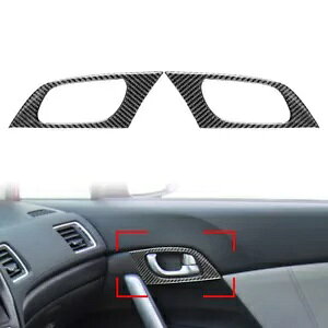 J[{t@Co[ԓhAnhJo[z_VrbN 9th 12-15- Carbon Fiber Car Interior Door Handle Cover For Honda Civic 9th 12-15-