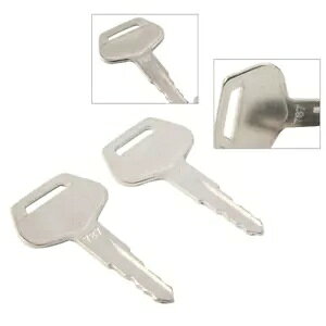 R}c@@h[U[[_[pCOjbVL[^ #787 #TR261434 2- Ignition Key Metal for Komatsu Excavator Dozer Loader #787 #TR261434 2pcs-