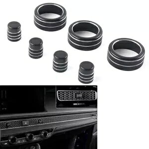 7x スイッチ ボタン リング カバー パネル ホンダ シビック 11. 2022+ ブラック- 7x Switch Button Ring Cover Panel for Honda Civic 11. 2022+ Black-