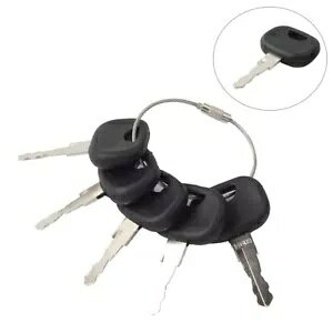 {{̃~jVxу~j[_[p̃COjbVL[ #14603 8U-9569 5 - 5x ignition key #14603 8U-9569 for specific mini excavators and mini loaders by Volvo-
