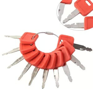 John Deere 掘削機用キーリング付きイグニッションキー #AT194969 #AT147803 10 個- Ignition Key with Keyring for John Deere Excavator #AT194969 #AT147803 10Pcs-