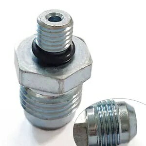 6AN x 5/16-24-O-O nChu[Xg XseBA ^[ |[g bS- 6AN x 5/16-24-O-Ring Hydroboost Spittier Return Port Forting Iron-