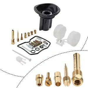 Lu^[CLbg Kawasaki Zephyr ZR400 1989-1995p- Carburetor Repair Kit for Kawasaki Zephyr ZR400 1989-1995-