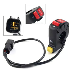 Sur-Ron Light Bee It[hoCNpnho[ z[ {^ Rg[ XCb` Left Handlebar Horn Button Control Switch for Sur-Ron Light Bee Off-Road Bike-
