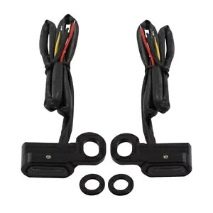 ~j LED CWP[^[ABMW R18 pA gbh Rg[ CgAubNƃX[N - Mini LED indicator, rear tread control light for BMW R18, black and smoke-