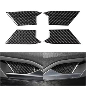 CeAhAnh{EJo[gtHNX[QSt 8 MK8 2021-23 ubN- Interior Door Handle Bowl Cover Trim for Volkswagen Golf 8 MK8 2021-23 Black-