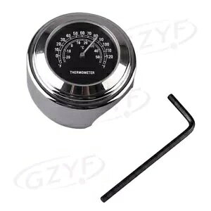 7/8 "? 1" jo[TI[goC]ԃnho[}Egxvh- 7/8" ~ 1" Universal Motorcycle Bicycle Handlebar Mount Thermometer Waterproof-