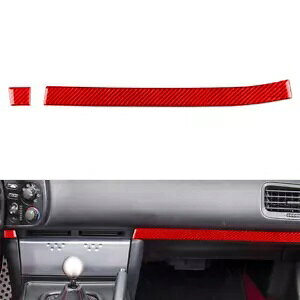 z_ S2000 2004-09 pZ^[R\[_bV{[hXgbvJo[AubN- Center Console Dashboard Strip Cover for Honda S2000 2004-09, Black-