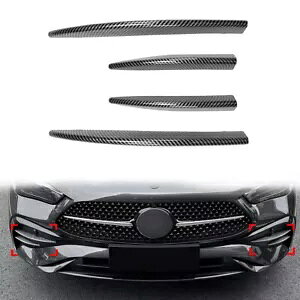 J[{tHOvJo[XgbvAZfXxc CLE N[y C236 2024+- Carbon fog lights cover strip for Mercedes Benz CLE Coupe C236 2024+-