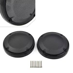 6.5C` ThobOW Xs[J[ OJo[ n[[c[O 83-2020-p 6.5" Saddlebag Lid Speaker Grill Cover For Harley Touring 83-2020-