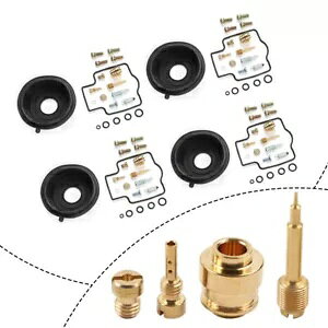 Lu^[CLbg Lu^[ u JTL GPZ900R ZX900 1994-2003- Carburetor Repair Kit Carburetor Membrane for Kawasaki GPZ900R ZX900 1994-2003-