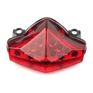 リア一体型テールライトランプ KAWASAKI NINJA 650 ER-6N/ER-6F 2012-16 レッド- Rear Integrated Tail Light Lamp for KAWASAKI NINJA 650 ER-6N/ER-6F 2012-16 Red-