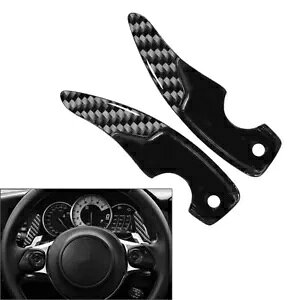 g^ 86 GR86 pXo BRZ pubNXeAOzC[VtgbJ[GNXeV- Black steering wheel shift rocker extension for Subaru BRZ for Toyota 86 GR86-
