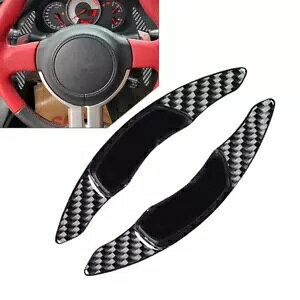 Xo TCI FR-S g^ GT86 pubN XeAO zC[ Vtg bJ[ GNXeV- Black steering wheel shift rocker extension for Subaru Scion FR-S Toyota GT86-