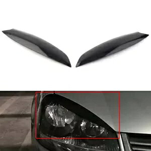 ubNwbhCg܂ԂJo[g VW St 5 GTI R32 MK5 2005-07- Black headlights eyelid cover trim for VW Golf 5 GTI R32 MK5 2005-07-