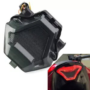 A LED e[CgCWP[^[}n YZF R3 R25 Y15ZR MT07 zCg- Rear LED Tail Light Integrated Indicator for Yamaha YZF R3 R25 Y15ZR MT07 White-