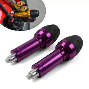 8MM 10MM ���j�o�[�T���I�[�g�o�C�G�L�]�[�X�g�t���[���X���C�_�[�N���b�V���g���b�v�v���e�N�^�[�p�[�v��- 8MM 10MM Universal Motorcycle Exhaust Frame Slider Crash Traps Protector Purple- �y���s�A���i�z