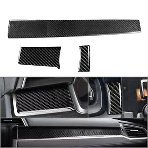 z_ VrbN 10  2016-2021 J[{t@Co[ Z^[ R\[ Jo[- For Honda Civic 10. Generation 2016-2021 Carbon Fiber Center Console Cover-