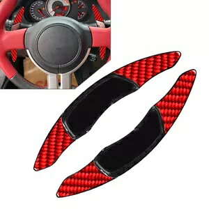 XopbhXeAOzC[VtgbJ[GNXeVTCIFR-Spg^GT86- Red steering wheel shift rocker extension for Subaru for Scion FR-S for Toyota GT86-