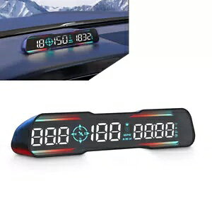 G19 J[ HUD wbhAbv fBXvC LCD xߌxfW^v- G19 Car HUD Head-Up Display LCD Overspeed Alarm Digital Instrument-