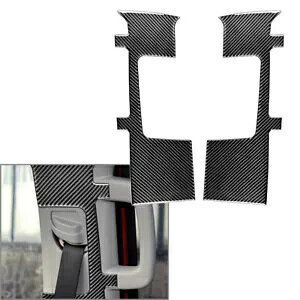 J[{t@Co[V[gxgJo[g g^ ^h 2014-21- Carbon Fiber Seat Belt Cover Trim for Toyota Tundra 2014-21-