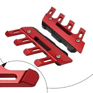 ���}�n�p�X�Y�L�p���b�h���j�o�[�T���t�H�[�N�ی�t�F���_�[�X���C�_�[�ی�- Red universal fork protection fenders slider protection for Yamaha for Suzuki- �y���s�A���i�z