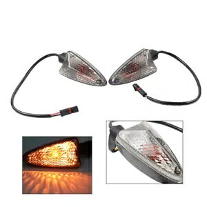 �X���[�N�����Y�C���W�P�[�^�[�t�����g/���A�F�t�� BMW F800GS F750GS F650GS S1000RR- Smoke lens indicator front/rear tinted for BMW F800GS F750GS F650GS S1000RR- �y���s�A���i�z