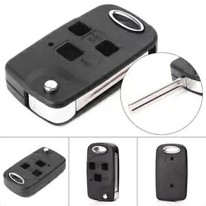 Ԃ̃L[P[XP[XJo[ 3 {^NTX IS200 GS300 LS400- Car Key Case Case Cover 3 Buttons for Lexus IS200 GS300 LS400-