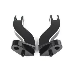n[[_rbh\ c[O 1993-16 pȌ㕔tbgXgt ubN- Passenger rear footrests mounting for Harley Davidson Touring 1993-16 black-