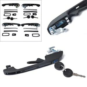 tgA + EhAnh VW pT[gWFb^ 16 I 1 St 17 Mk1 Mk2- Front rear left + right door handle for VW Passat Jetta 16 I 1 Golf 17 Mk1 Mk2-