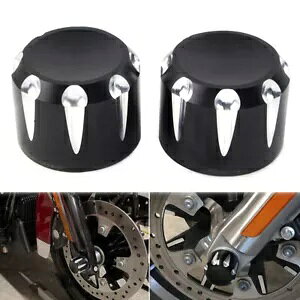 n[[c[O[hLOGNgOChpCNCtgANXibgJo[Lbv- CNC Front Axle Nut Cover Cap for Harley Touring Road King Electra Glide-