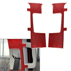 g^ ^h 2014-21 J[{t@Co[ V[gxg Jo[ g- For Toyota Tundra 2014-21 Carbon Fiber Seat Belt Cover Trim-