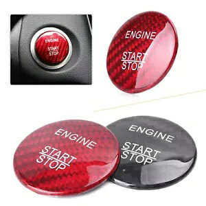 Ԃ̃L[XX^[g{^یJo[ bh ZfXxc ENXp- Car Keyless Start Button Protective Cover Red for Mercedes Benz E-Class-