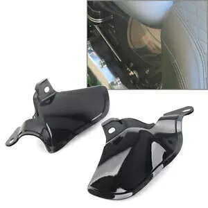 ���˃T�h���T�C���G�A�q�[�g�f�B�t���N�^�[�n�[���[�\�t�e�C�� 2018-2020 �^��- Reflective Saddle Sign Air Heat Deflector for Harley Softail 2018-2020 Tan- �y���s�A���i�z