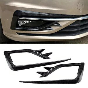 tgop[tHOCgJo[ VW St MK7.5 2017 18 2019 J[{t@Co[- Front bumper fog light cover for VW Golf MK7.5 2017 18 2019 carbon fiber-