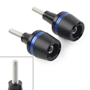 2 x یtH[pbhA}nAXYLAz_AJTLpjo[Tu[- 2 x fall protection fall pads for Yamaha Suzuki Honda Kawasaki universal blue-