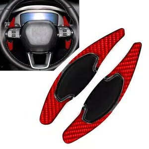 ԂXeAOzC[VtgbJ[GNXeVz_VrbNALCeOp Red steering wheel shift rockers extension for Honda Civic For Acura Integra-