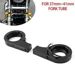 ubN LED tH[N CWP[^[ CgAAo[An[[ c[O _Cip Black LED Fork Indicator Light, Amber, for Harley Touring Dyna-