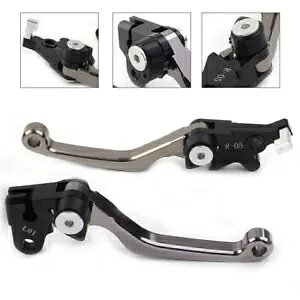 �u���[�L���o�[�N���b�`���o�[�I�[�g�o�C�n���h���o�[�A���~�z���_ XR250 1995-07 XR400 �O���[- Brake lever clutch lever motorcycle handlebar aluminum for Honda XR250 1995-07 XR400 GREY-