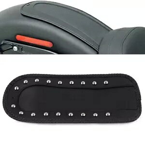 ubN PU U[ xbg AtF_[ ru \V[g n[[ \teC 84-06-p Black PU Leather Rivet Rear Fender Bib Solo Seat for Harley Softail 84-06-