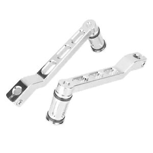 CNC q[gDVtgo[ GbWVt^[yOt n[[c[O[hLOOChɓK CNC Heel Toe Shift Lever w/ Edge Shifter Peg Fit Harley Touring Road King Glide
