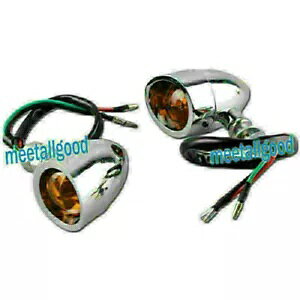 v^[VOiCWP[^[Cgbht[h gk jo[T 3 C[ po Lamp Turn Signal Indicator Lights For Red Hood gk Universal 3 Wire po