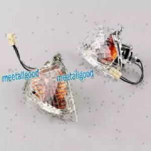 12V �C���W�P�[�^�[ �E�C���J�[ �E�C���J�[ �����v �N���A�����Y �X�Y�L GSXR600 GSXR1000 po�p 12V Indicator Turn Signal Blinker Lamp Clear Lens for Suzuki GSXR600 GSXR1000 po �y���s�A���i�z