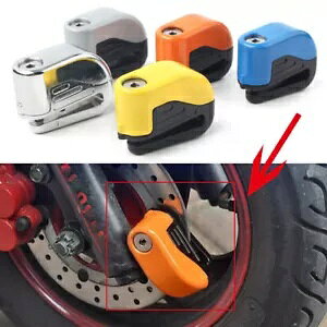 ]ԓh~zC[fBXNu[LbNAZLeBA[LbgtI[goC Bicycle Anti-theft Wheel Disc Brake Lock with Security Alarm Kit Motorcycle